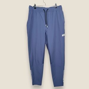 Legends Nightshadow Carson Pants Joggers Men Large Ankle Zip Lightweight Blue